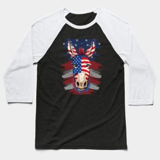 God bless america donkey Baseball T-Shirt